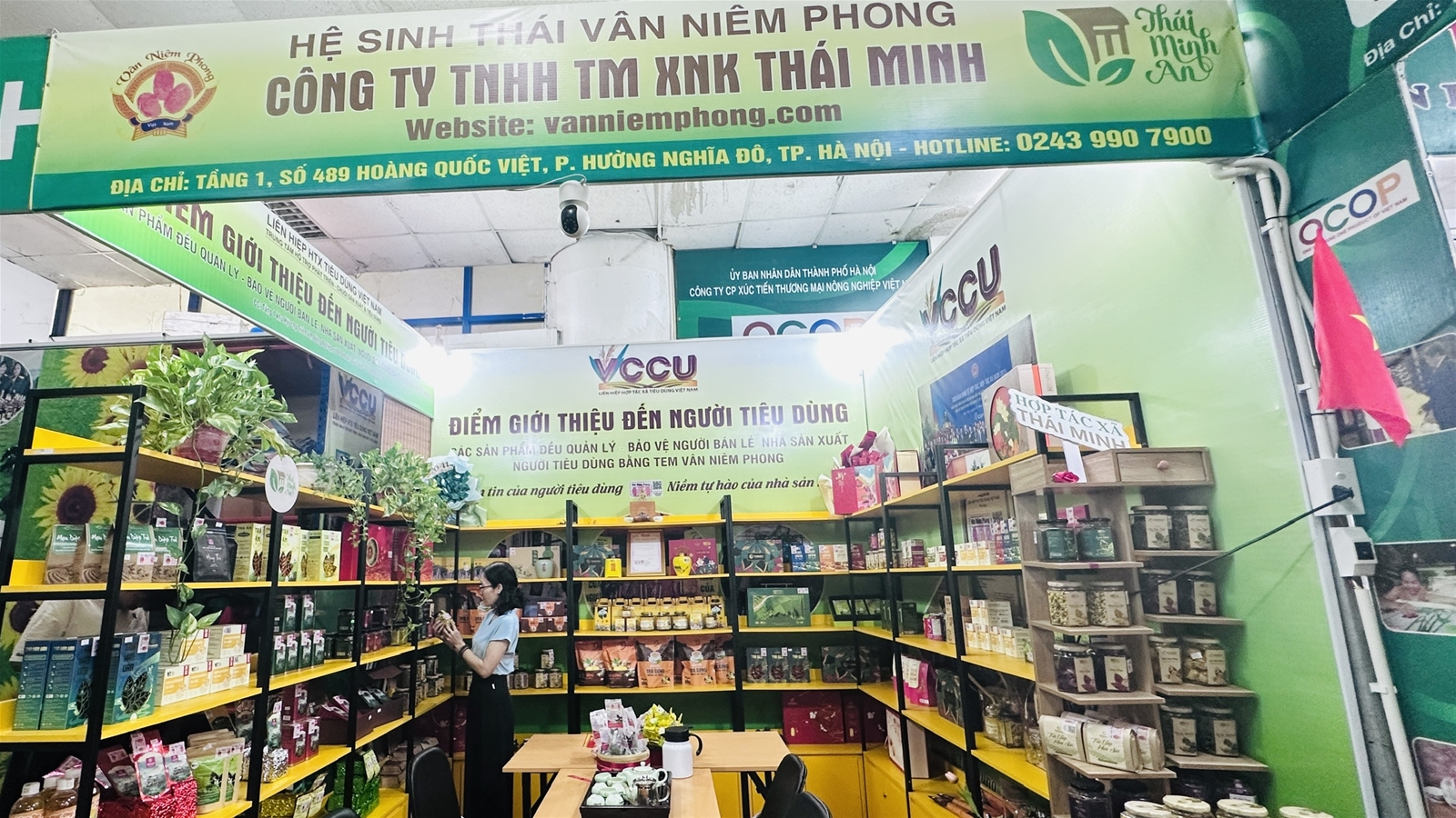 60 gian hàng được trưng bày tại “Phiên chợ Nông sản, Đặc sản vùng miền năm 2025”